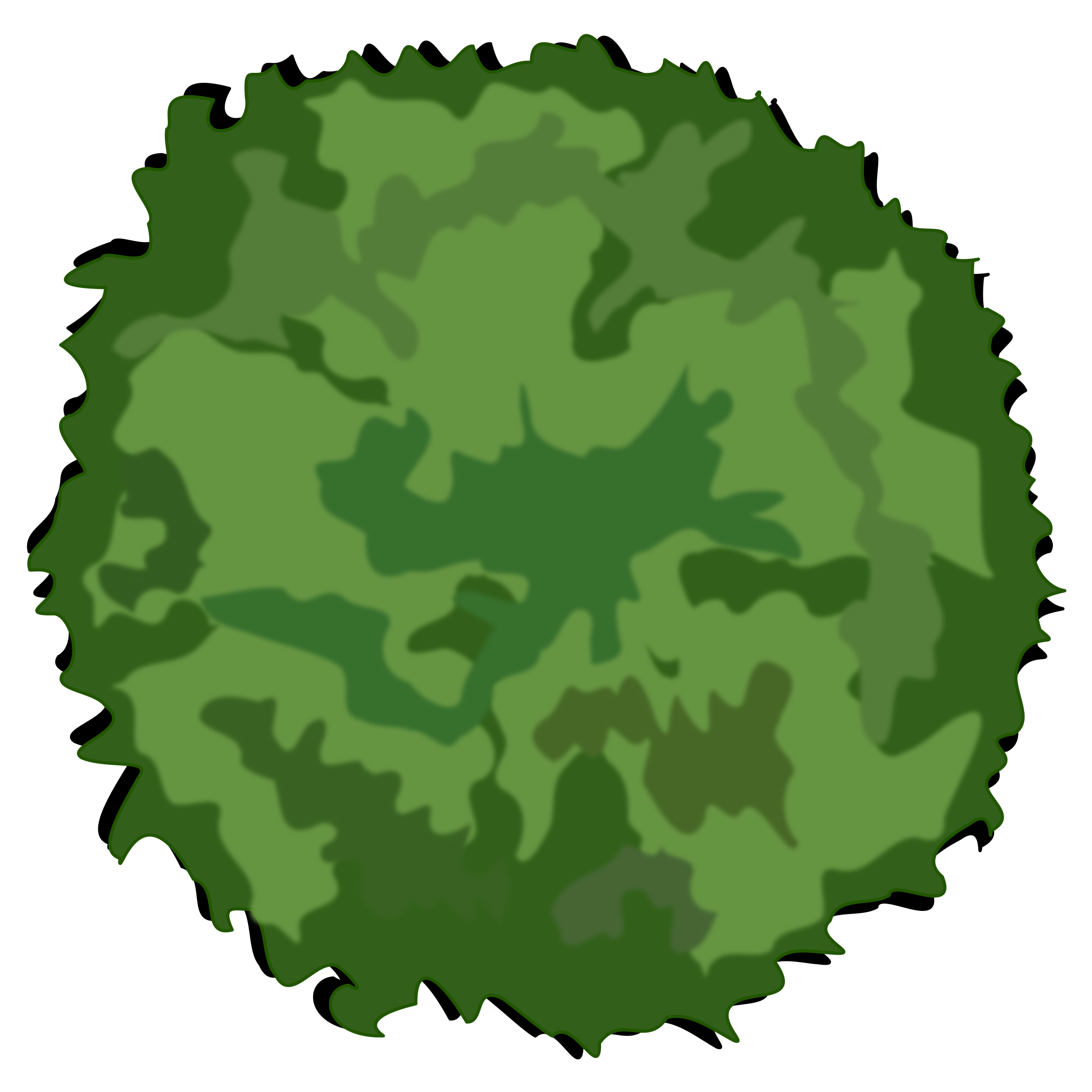Tree top clipart