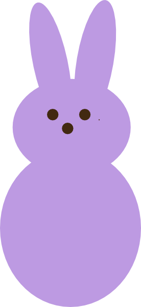 Easter Peeps Clipart