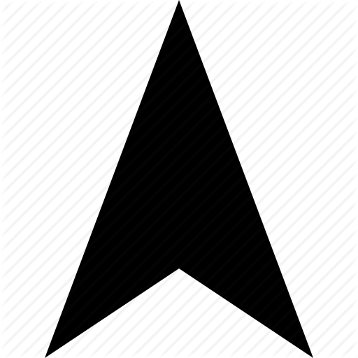 Arrow, direction, gps, location, north, pointer icon | Icon search ...