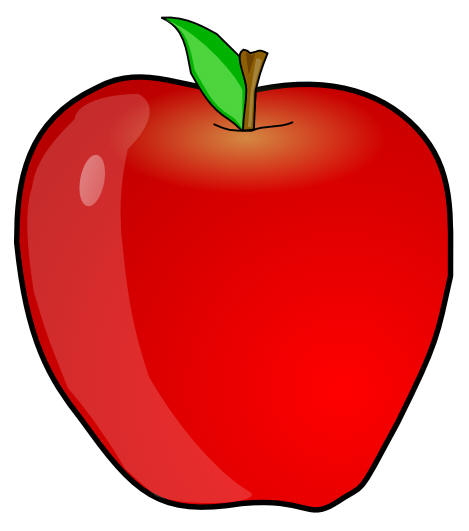 Teacher Apple Border Clipart - Free Clipart Images