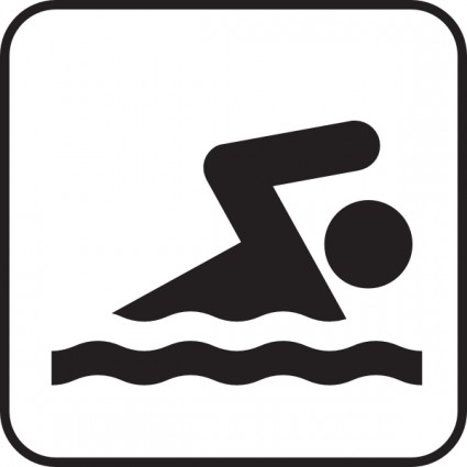 Swimming clip art Free vector in Open office drawing svg ( .svg ...