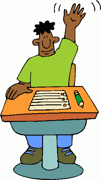 Raise Your Hand Clip Art