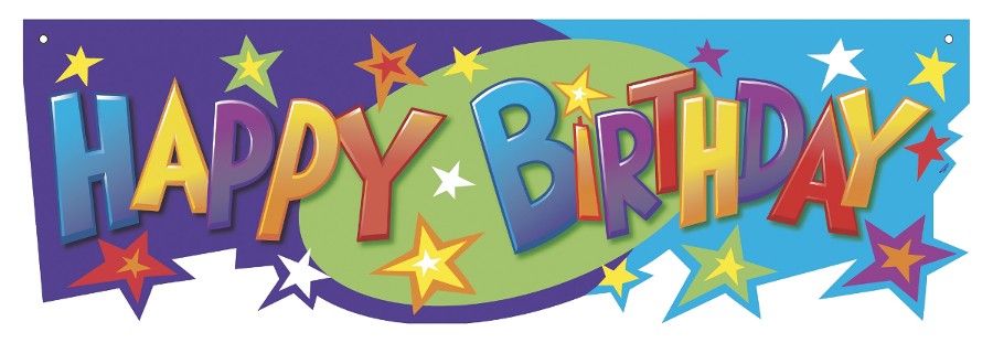 Happy birthday banner clip art and Printable | Download free ...