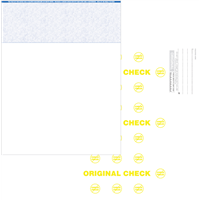 Blank Check Stock from Printingworx