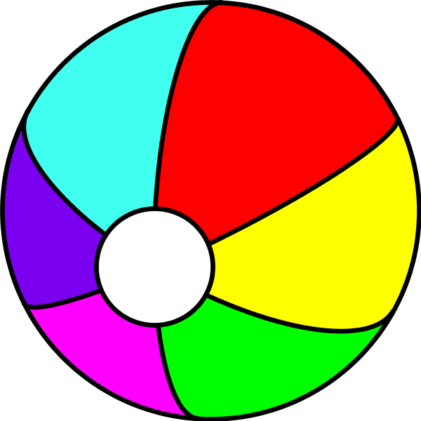 Beach ball clipart - ClipartFox