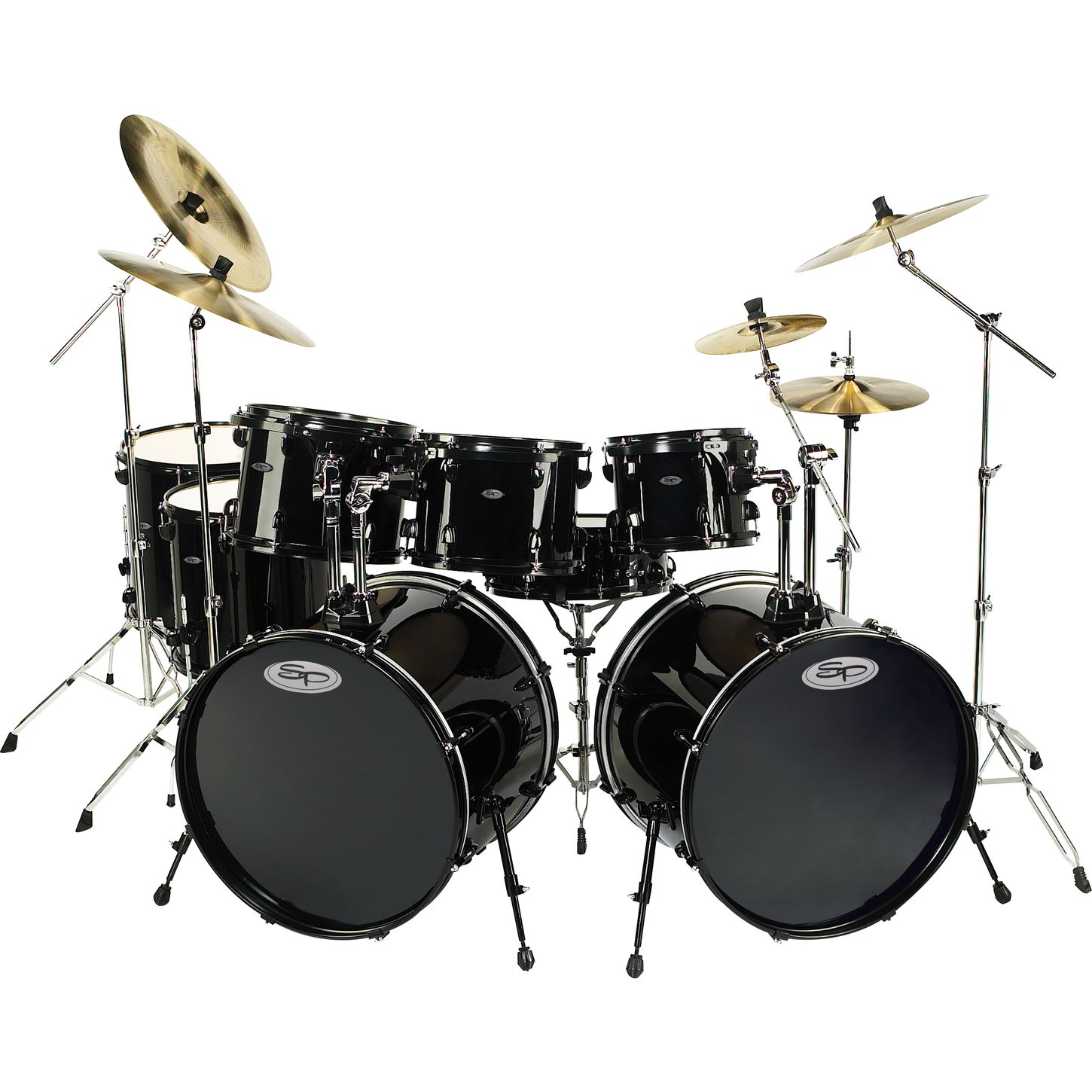 Double Bass Drum Set Drawing - John William Daley | John William Daley