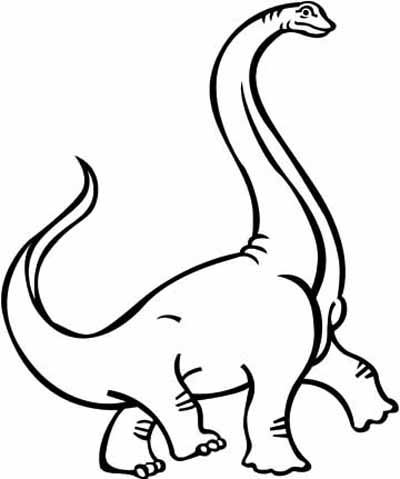 Dinosaur Coloring Pages - Crayon or paint these big handsome brutes!