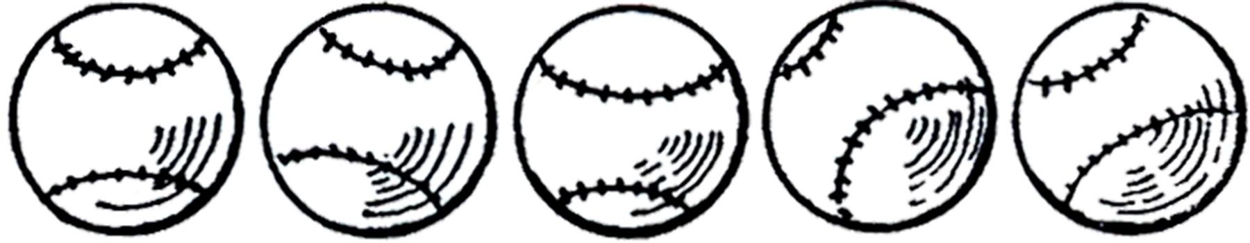 Baseball Border Clipart