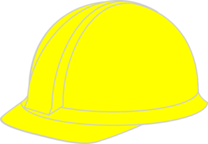Yellow Hard Hat Clip Art - vector clip art online ...