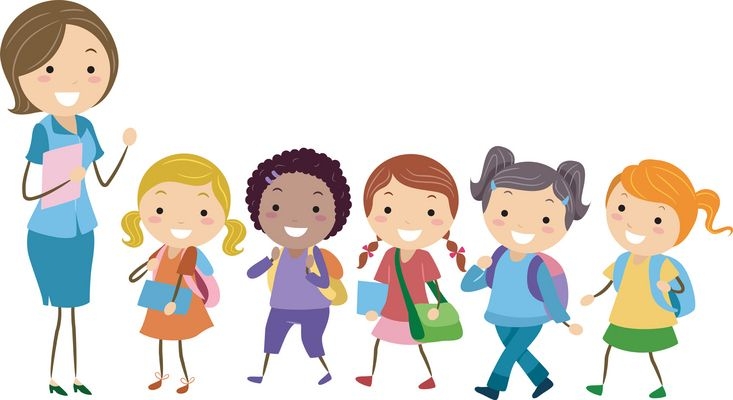Teacher outside classroom clipart - ClipartFox