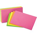 Amazon.com : Oxford Index Cards, Assorted Colors, 5" x 8", Ruled ...