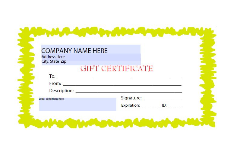 40+ Free Gift Certificate Templates - Template Lab