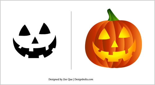 Girly Pumpkin Faces