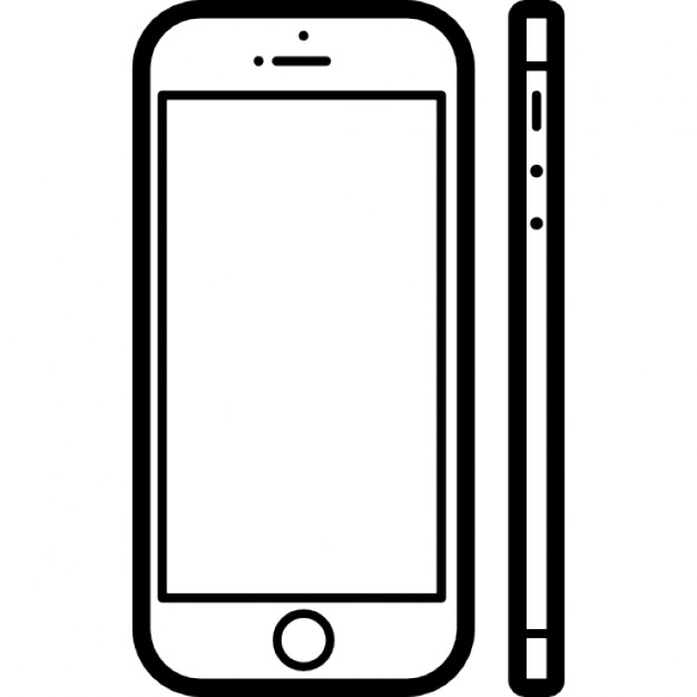 Mobile phone popular model Apple Iphone 5S Icons | Free Download