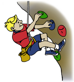 Rock wall clipart