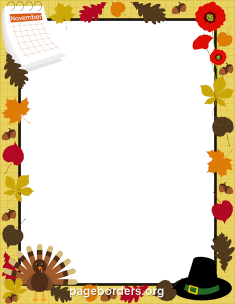 30+ November Calendar Clip Art