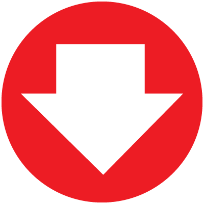 Down Arrow Self-Adhesive Vinyl Exit Signs | Seton