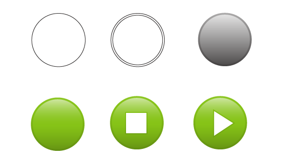 How to Create a Simple Button Icon in Illustrator | IconEden's Blog