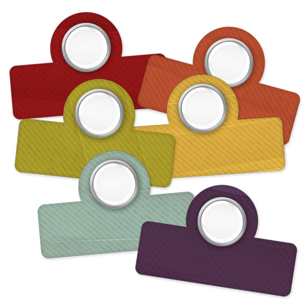 722 views Rainbow Paper Tags