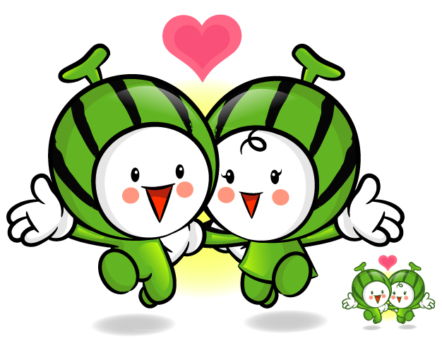 Cartoon Watermelon Doll | Free Vector Graphic Download