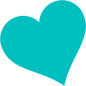 Blue Heart clip art - vector clip art online, royalty free ...
