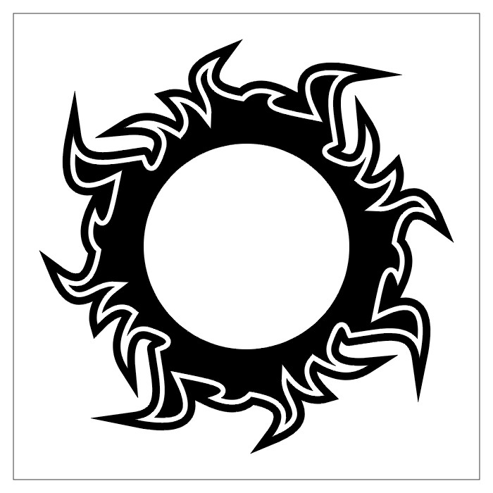 Tribal Sun Tattoo Design - Tattoos - Zimbio