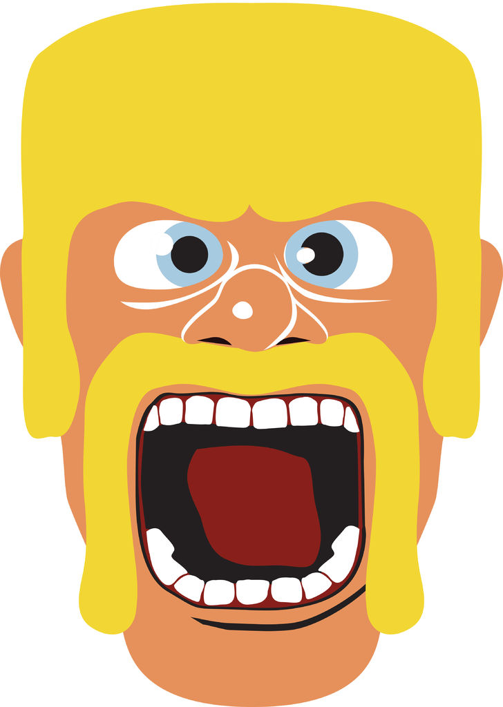Clash of Clans - Barbarian - Mask