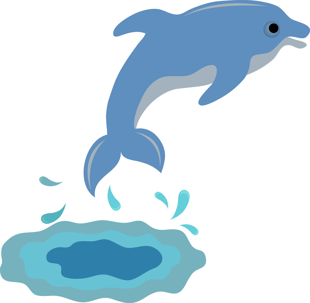 Dolphin Images Clip Art - Tumundografico