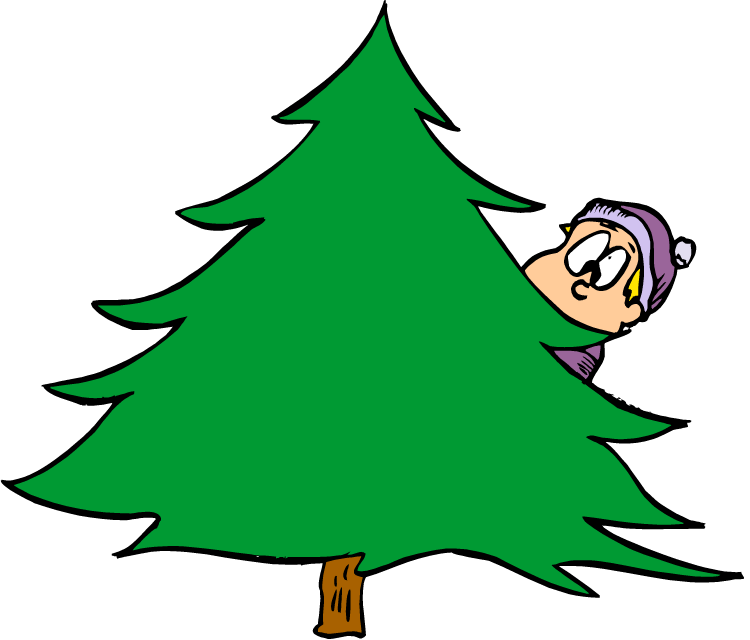 Plain Christmas Tree Clipart