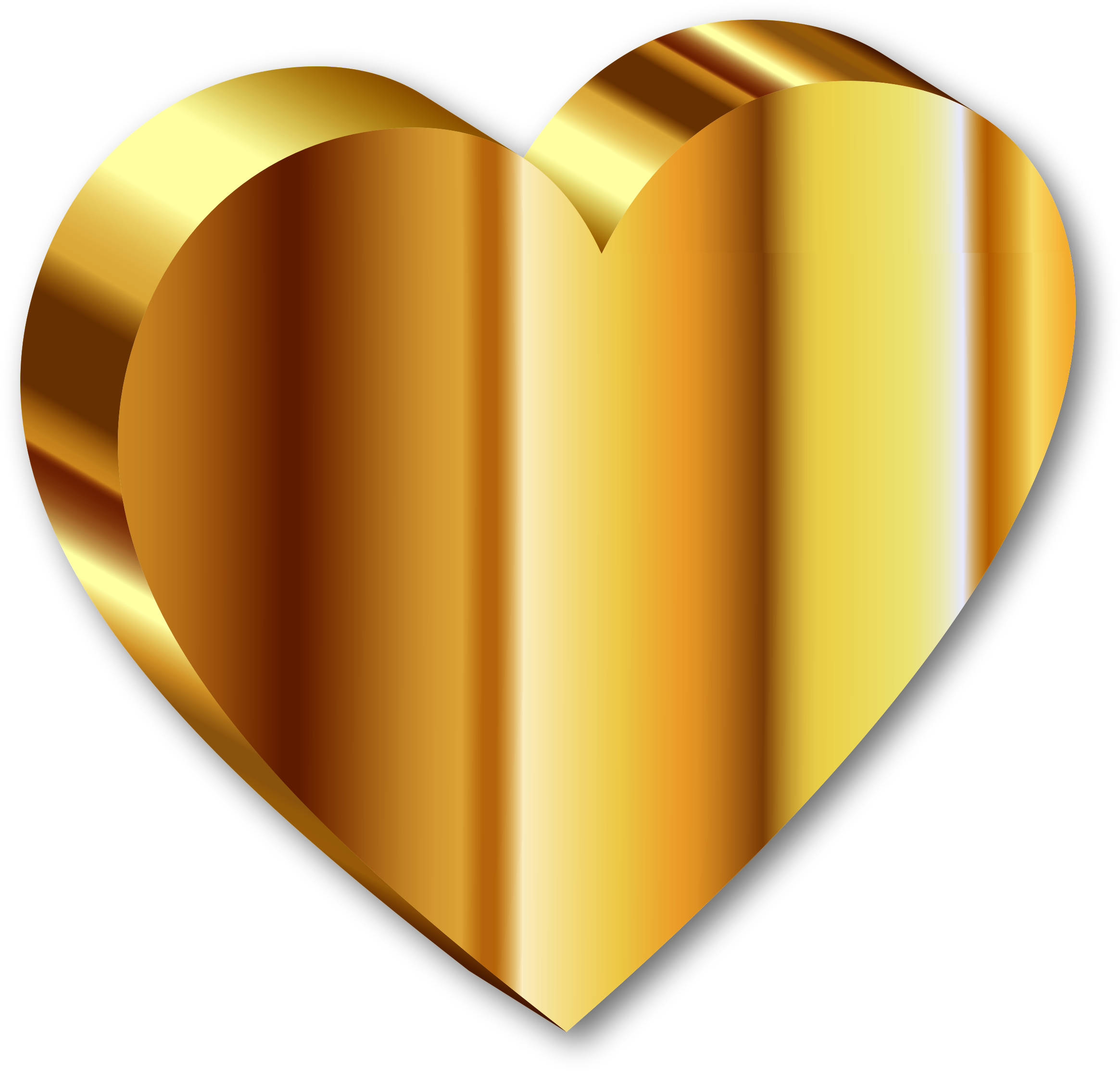 3d heart clipart