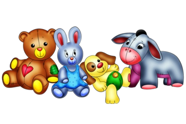 Cartoon baby animals clipart