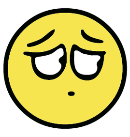 Worried Smiley Face Clipart - Free to use Clip Art Resource