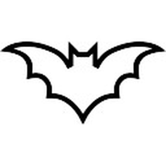 Bat outline Icons | Free Download