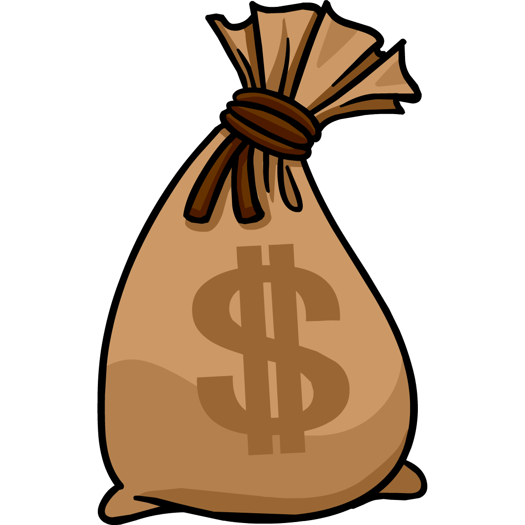 Money bag clipart free