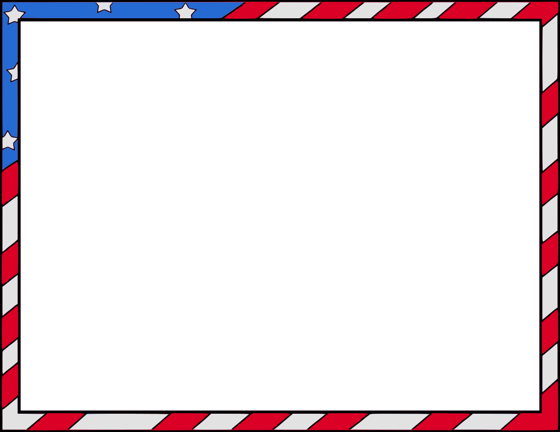Memorial Day Border Clipart