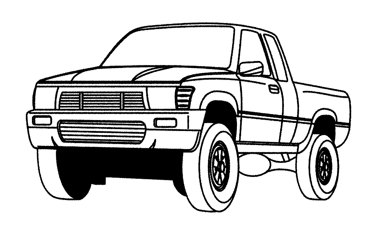 Mewarnai Gambar Mobil Pick-Up - murid 17