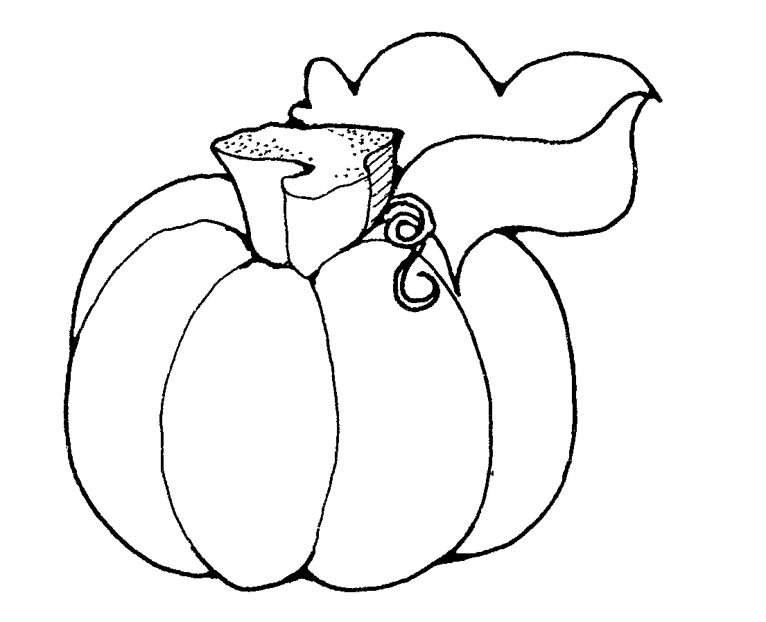 White Pumpkin Clipart