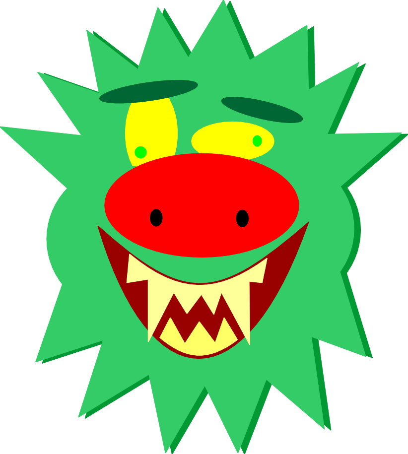 Pink And Blue Monster Clipart - Cliparts and Others Art Inspiration