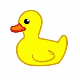 Girl Rubber Ducky Clipart