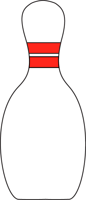 Bowling pin clip art