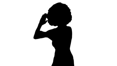 Afro Silhouette Clipart