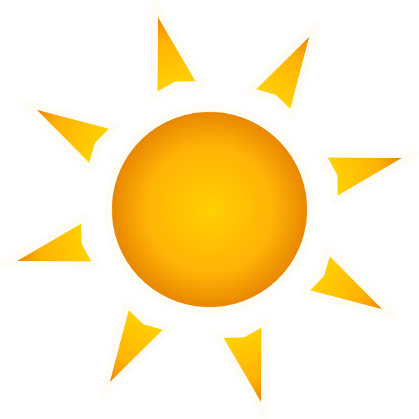 Animated sun ray clipart gif