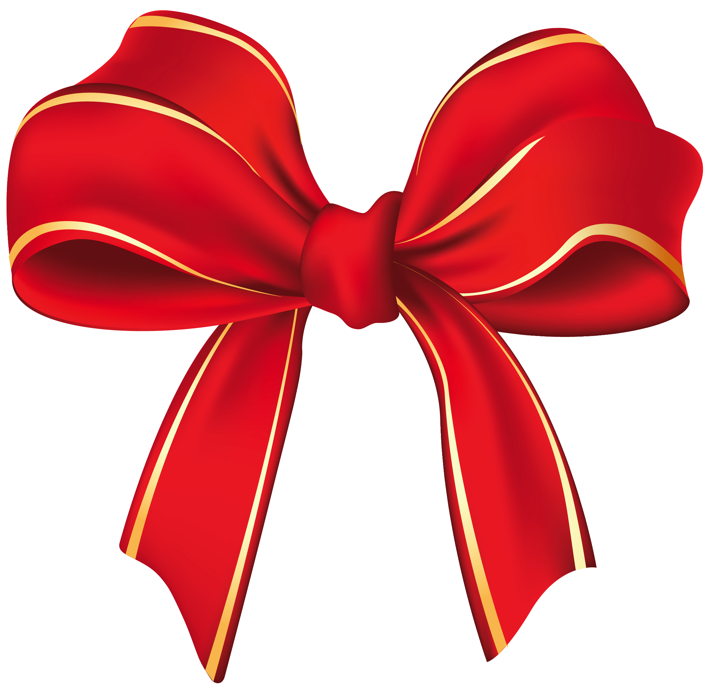 Christmas Bow Clip Art - Tumundografico