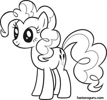 Friendship, Coloring and My little pony