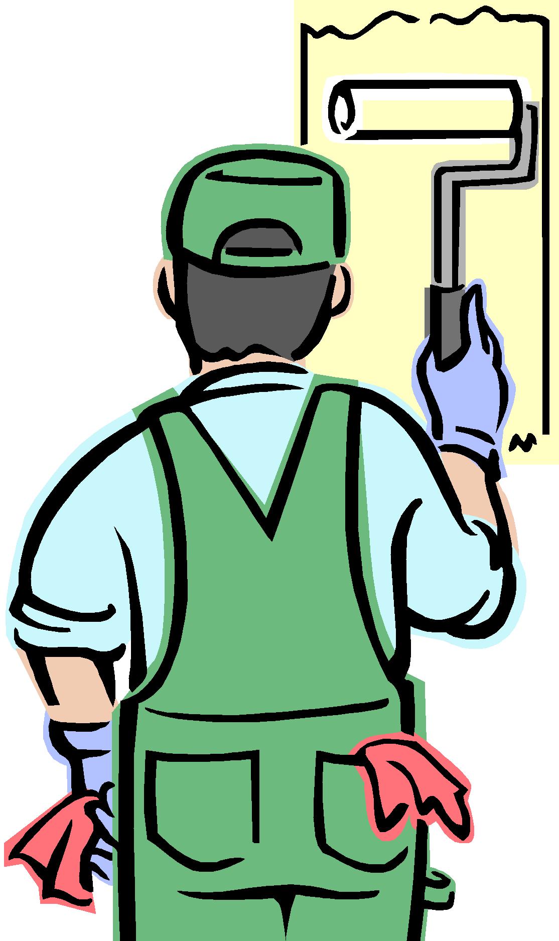House painter clipart