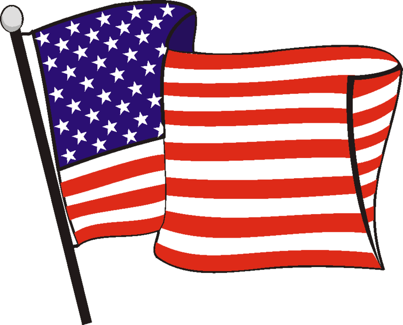 Usa clipart flag