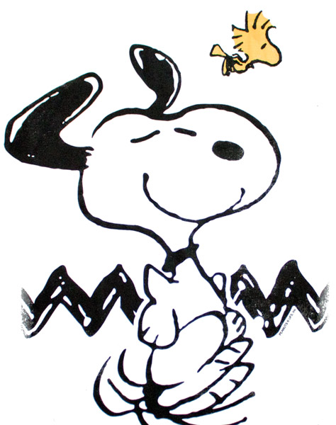 Snoopy Happy Dance Clipart