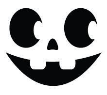 Halloween pumpkin carvings, Smiley faces and Pumpkins