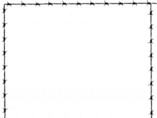 Barbed Wire Fence Vector | free vectors | UI Download