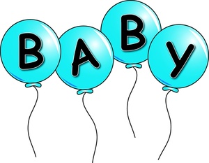 Baby boy shower clip art free